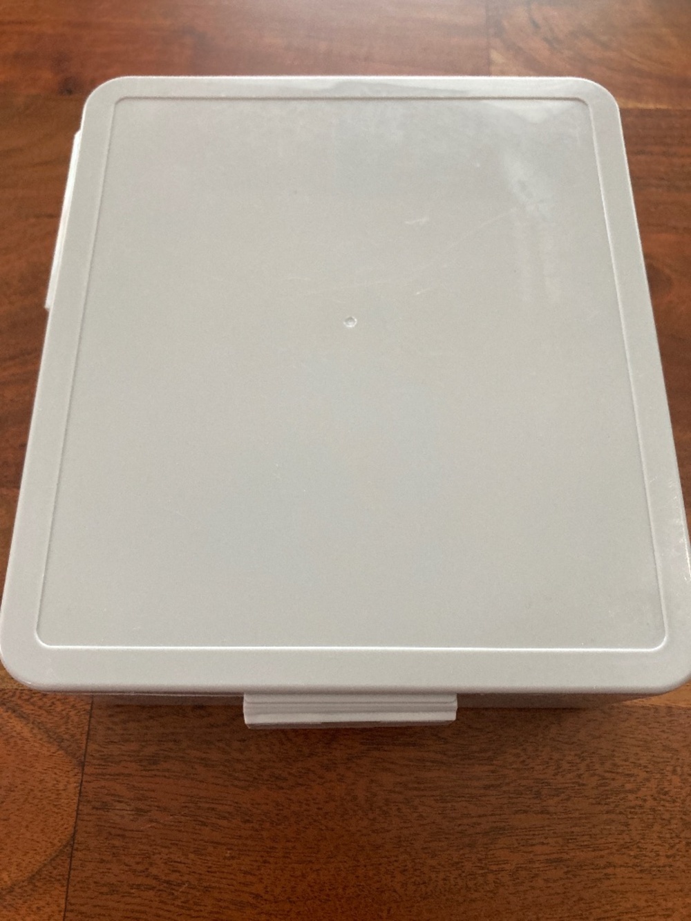 NWOT Pottery Barn Kids All In One Square Bento Box Container Gray Lunch School